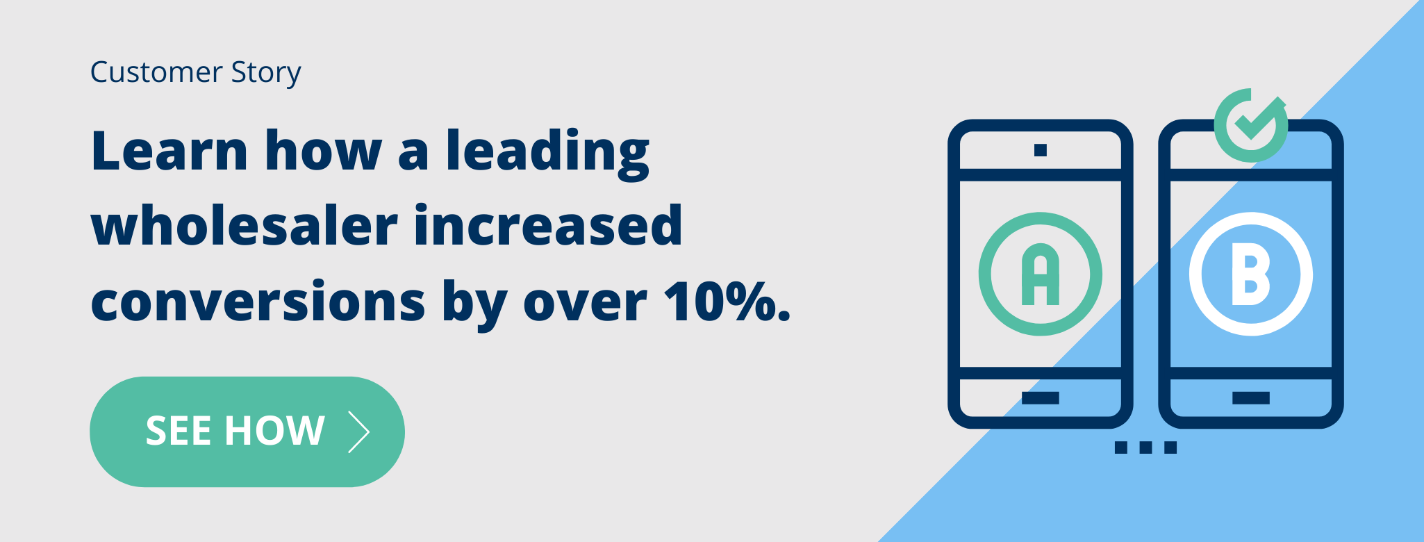 See how a leading wholesaler increased conversions by over 10%.