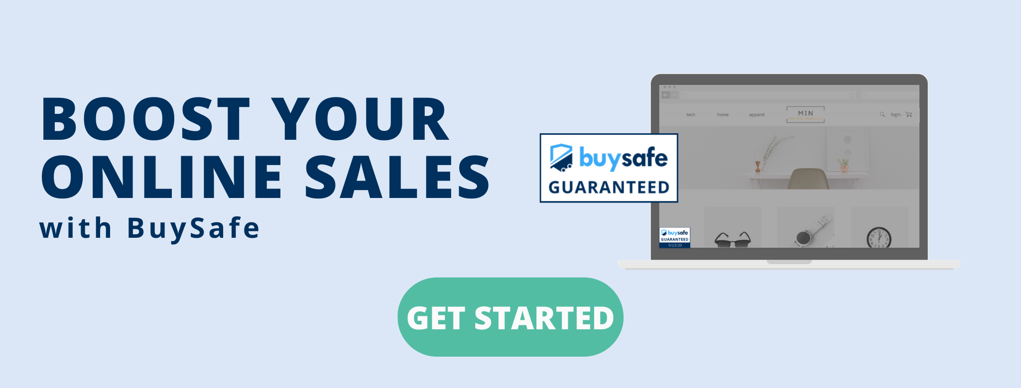 Get started with BuySafe to boost your online sales today